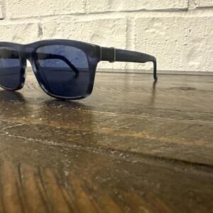 Robert Marc Sunglasses 910-286M Blue Horn Frames with blue Lenses 54-20-140